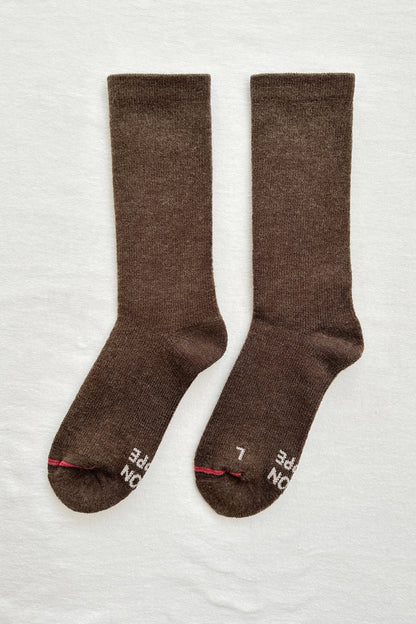 Camper Socks: Wood
