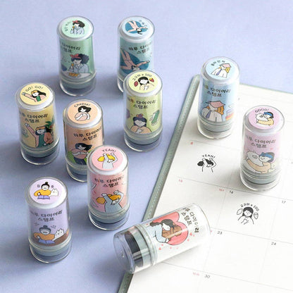 Iconic Haru Design Diary Stamp: Yeah