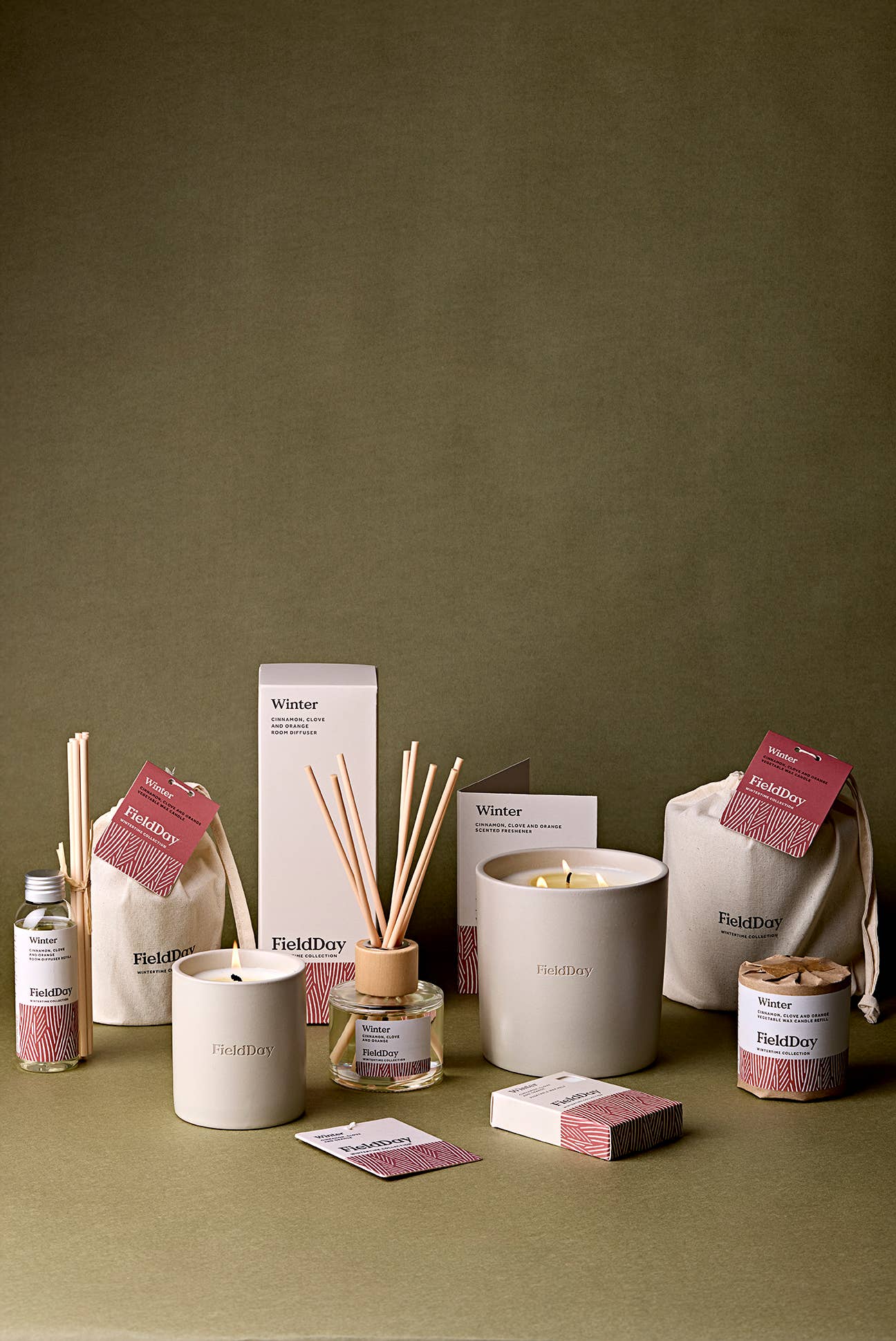 Christmas Winter 3 Wick XL Soy Wax Candle