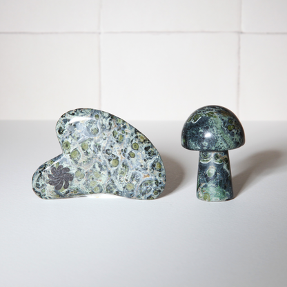 Gua Sha Board Massage Tool - Kambaba Jasper