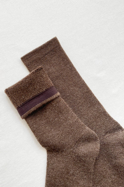 Camper Socks: Wood