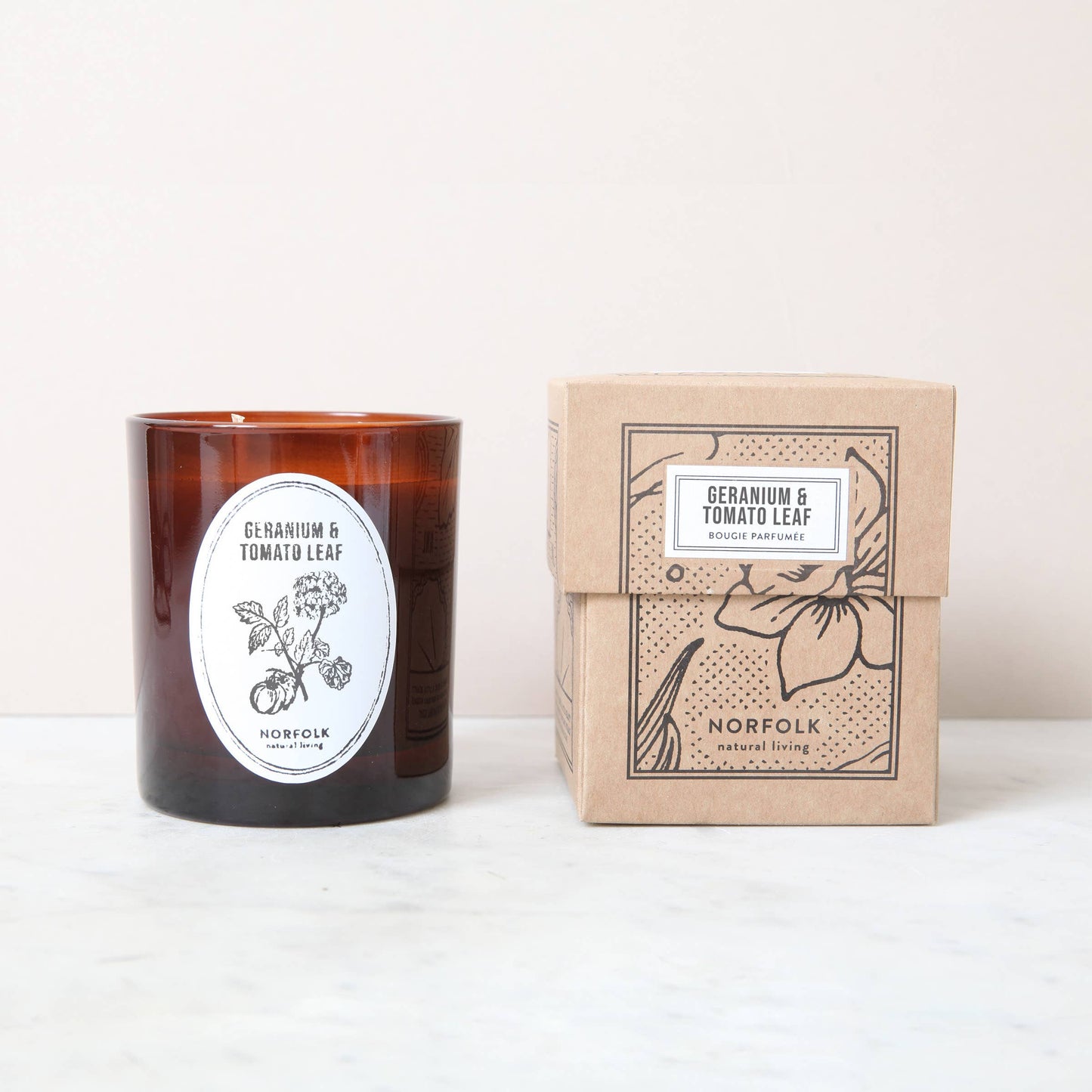 Candle - Geranium & Tomato 8oz