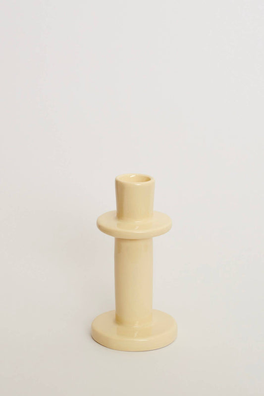 Standing Candle Holder Cream