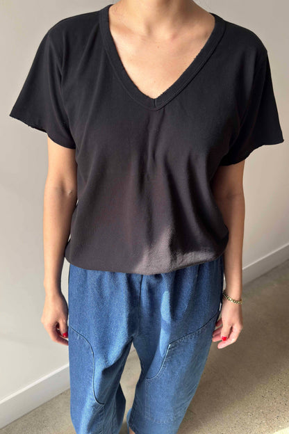La Vie Tee Organic Cotton - True Black