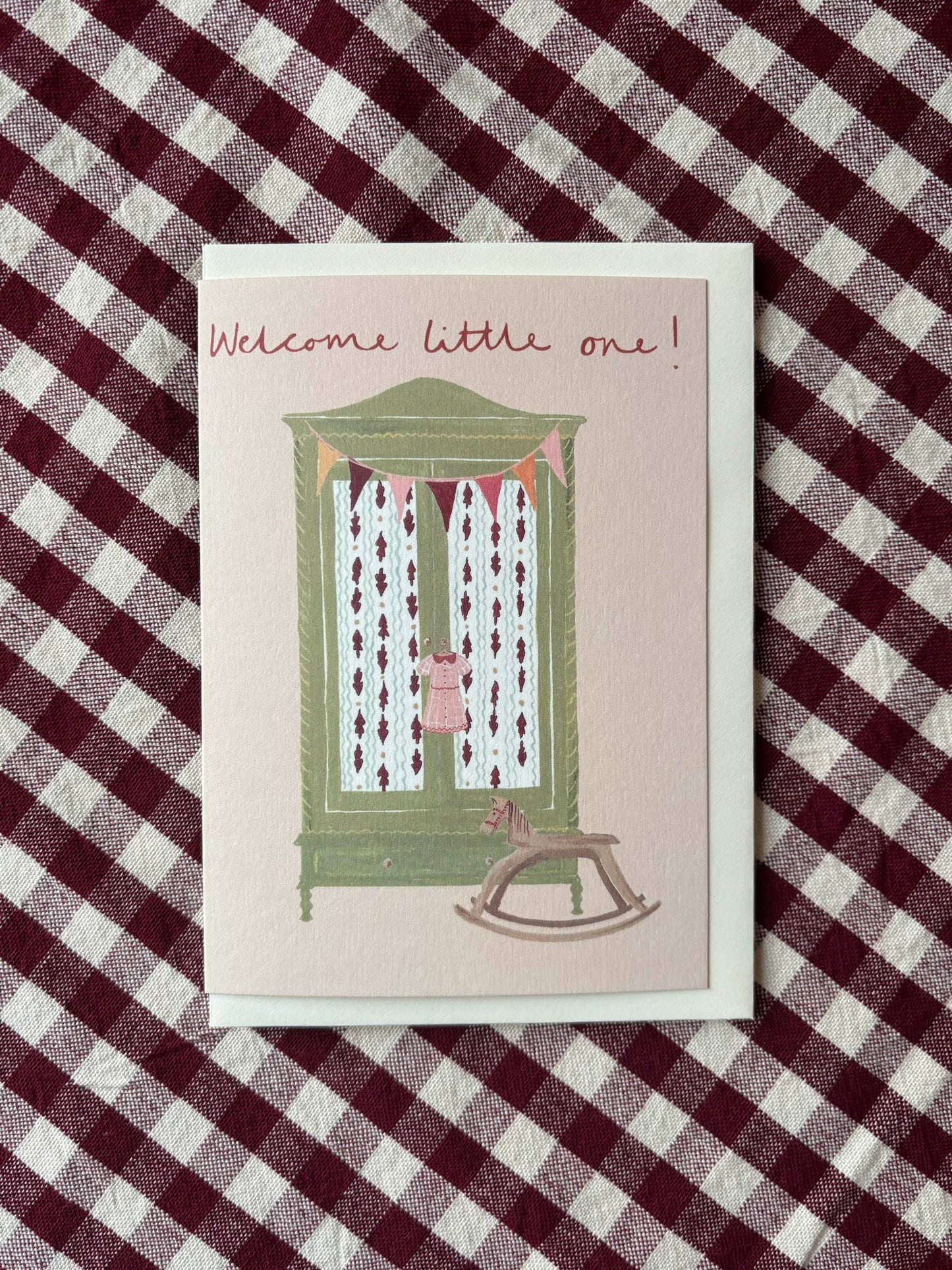 Welcome Baby Girl card