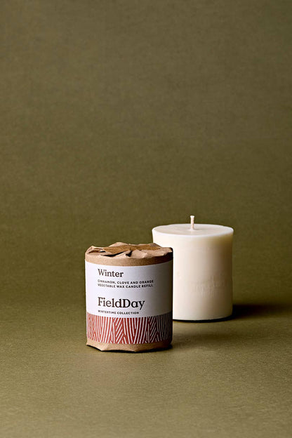 Winter Eco-Friendly Candle Refill