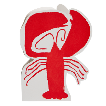 The Lobster | Cut-Out - Greeting Card