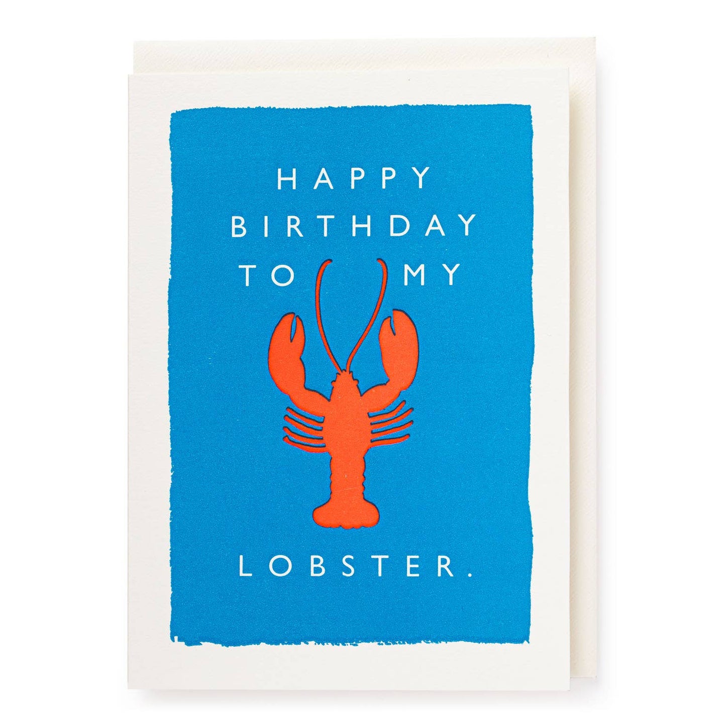 To My Lobster | Letterpress Cards | Greeting Card