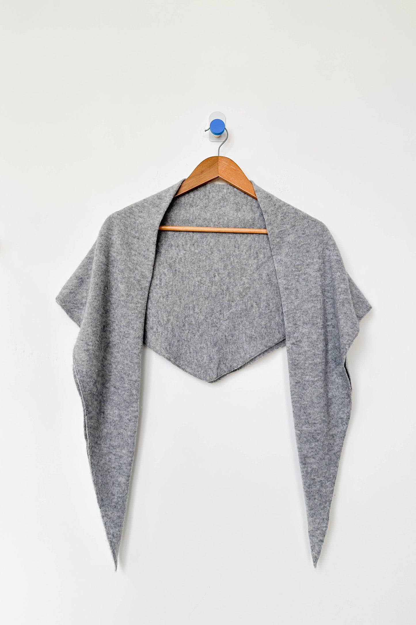 Cashmere Shawl - Heather Grey