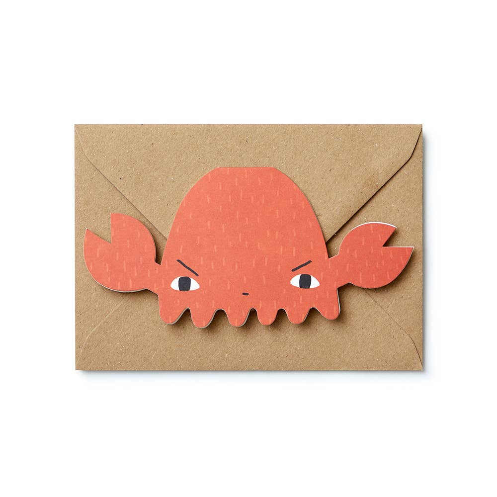 Crabbie Cut-Out Card