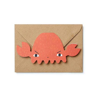Crabbie Cut-Out Card