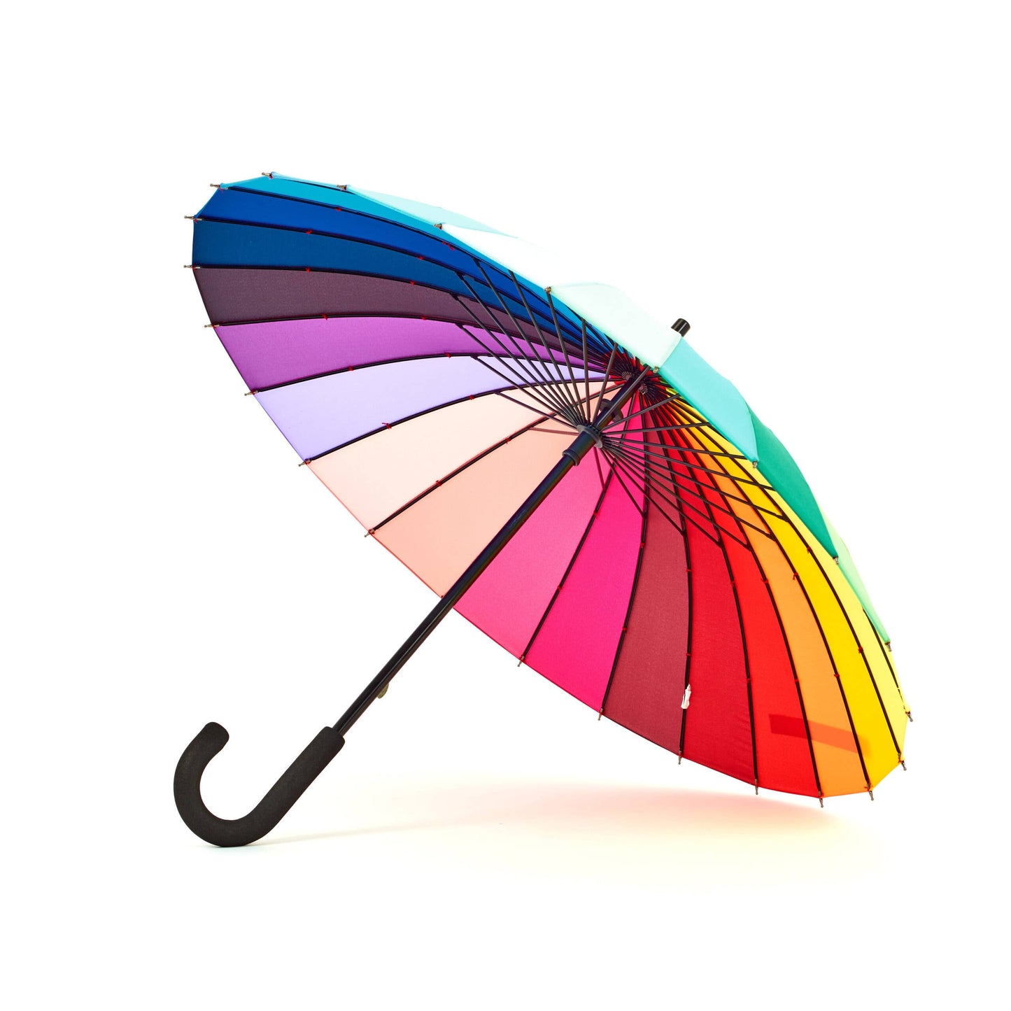 Everyday Rainbow Umbrella 105cm diameter: Multicolour