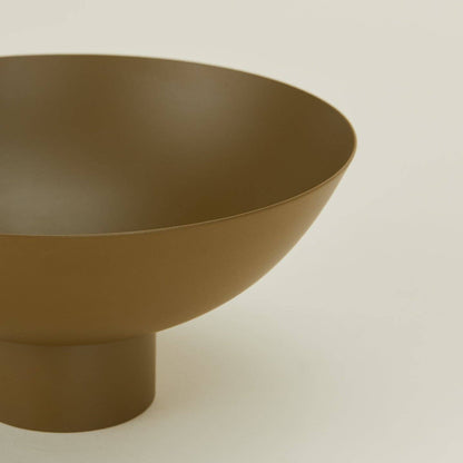 Footed Bowl - Large Olive