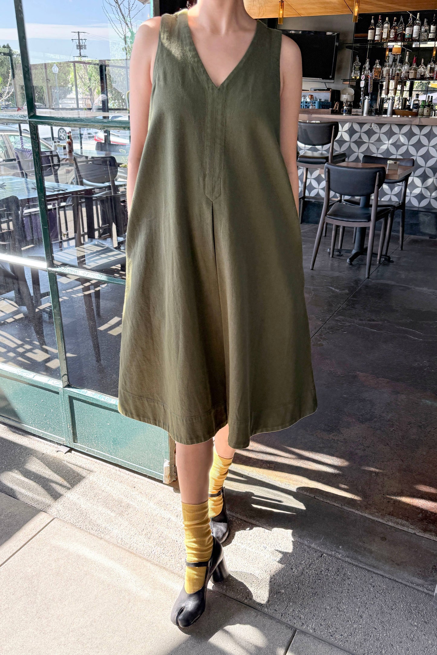 Camille Dress - Olive