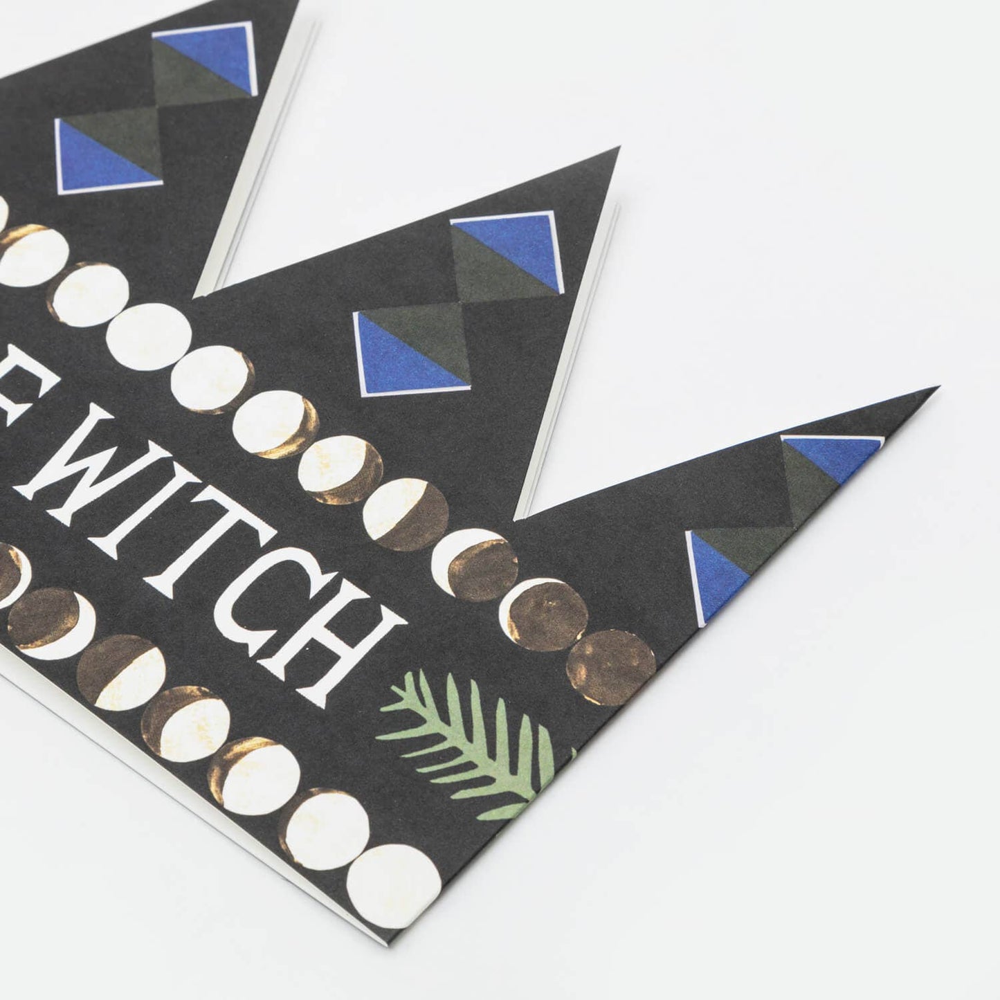 Chief Witch Party Hat Card