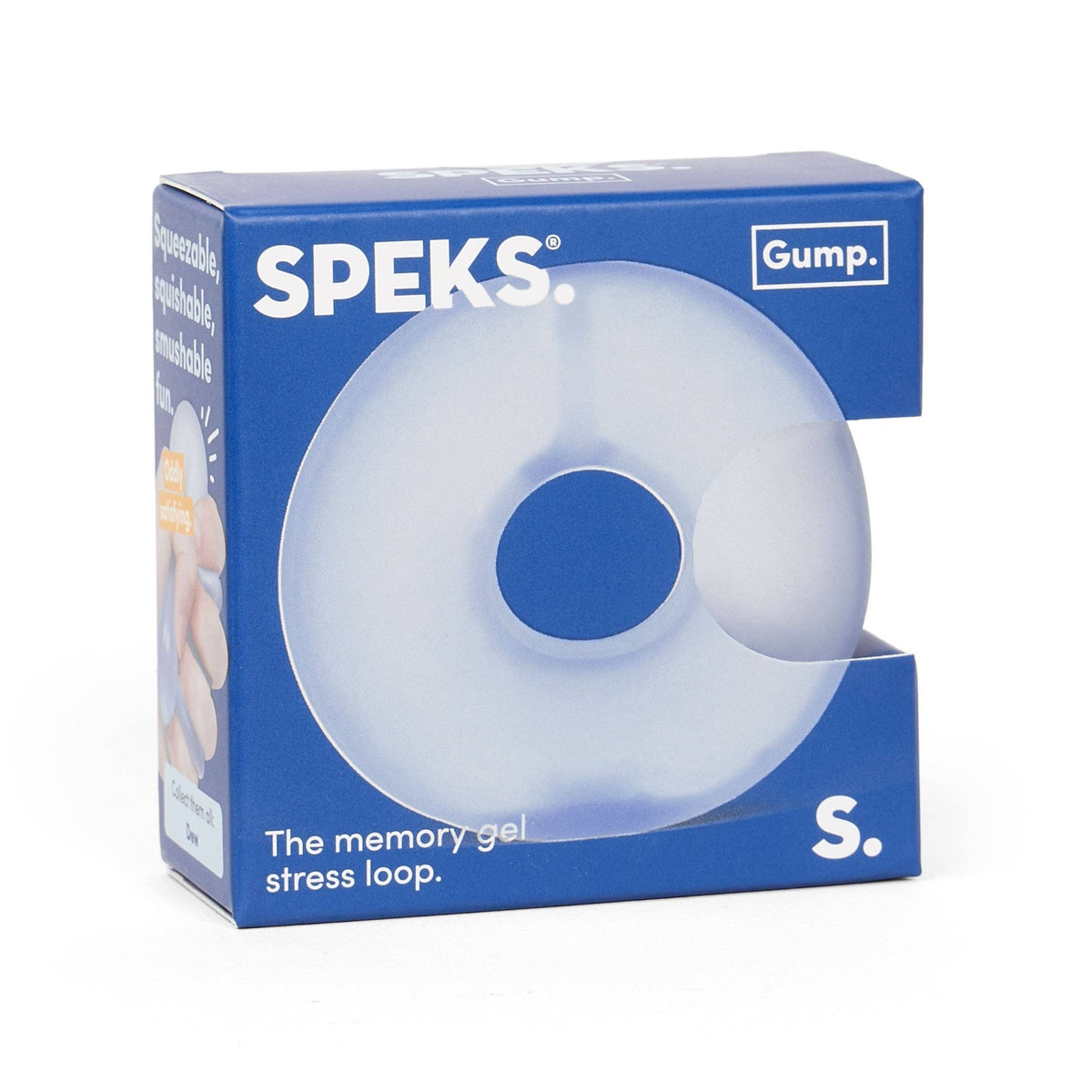 *New* Speks Loop Gump 48 Display Mix - The Memory Gel Stress Ring - 6cm