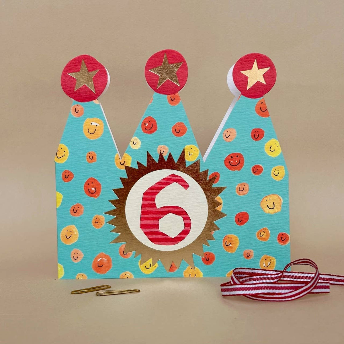'6th Birthday' Children's Crown FP3701