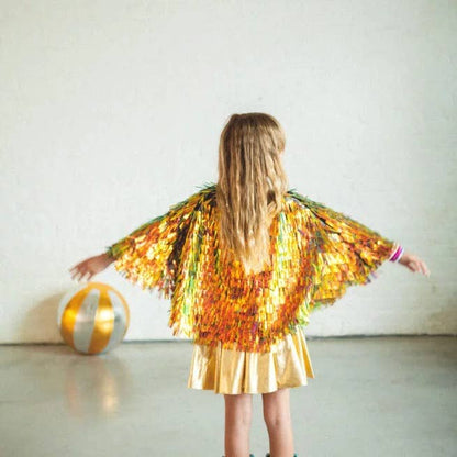 Holographic cape: Gold