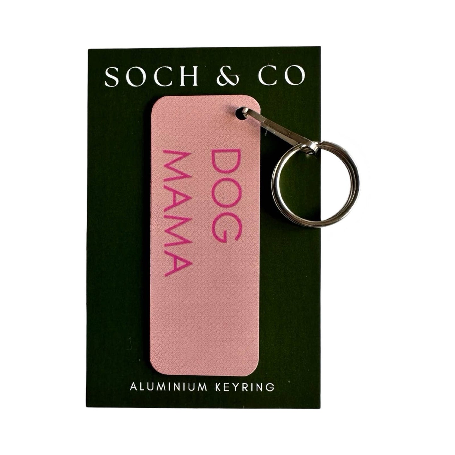 Dog mama keyring
