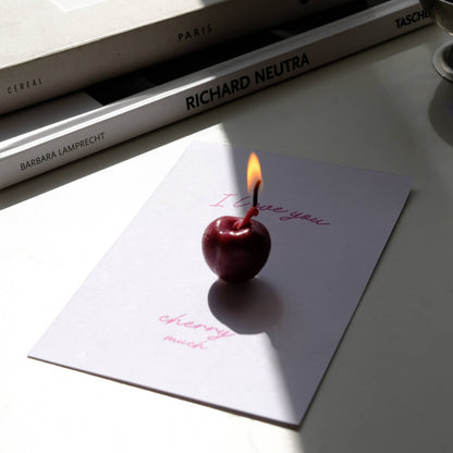 Cherry candle : Cherry much