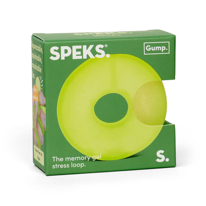 *New* Speks Loop Gump 48 Display Mix - The Memory Gel Stress Ring - 6cm