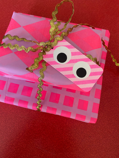 Gift Tags (Pack of 6) Set of 12 - Googly Eyes