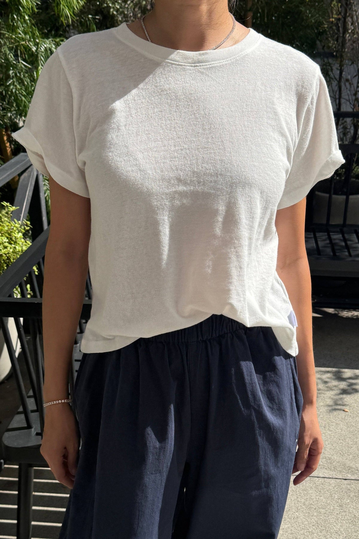 Airy Darling Tee - Rice