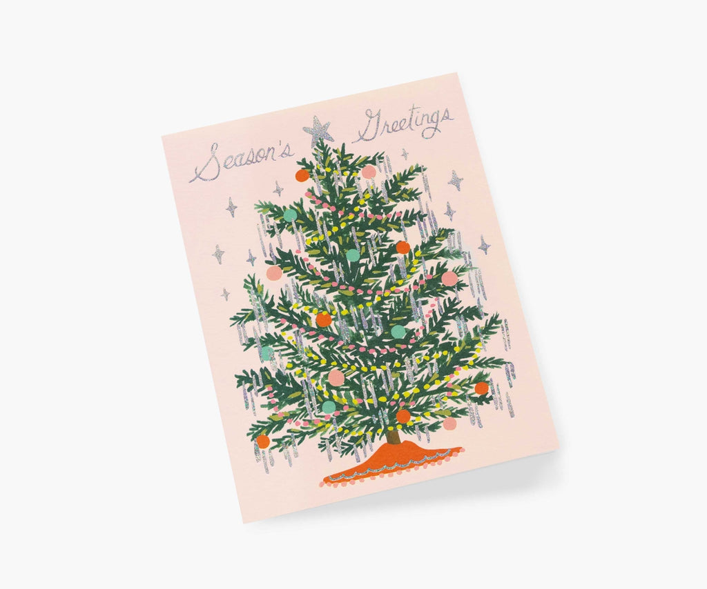 Rifle Paper Co - Tinsel Tree Christmas Card