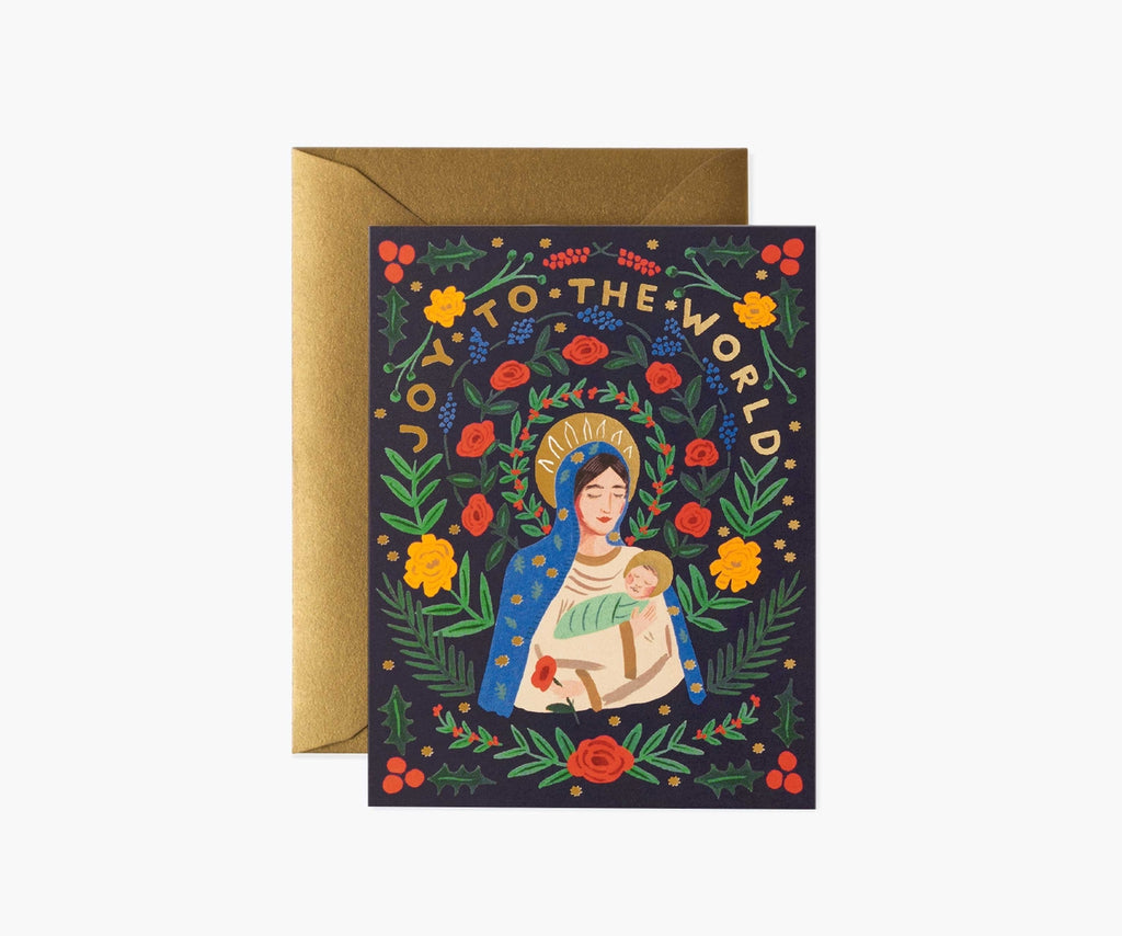 Rifle Paper Co - Madonna & Child Christmas Card