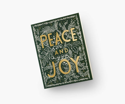 Rifle Paper Co - Evergreen Peace Christmas Card