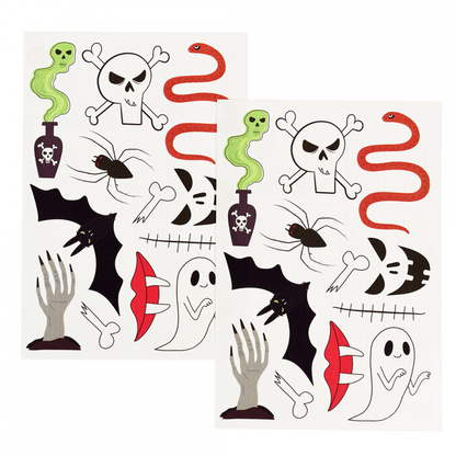 Scary- Temporary Tattoos: 2 Sheets