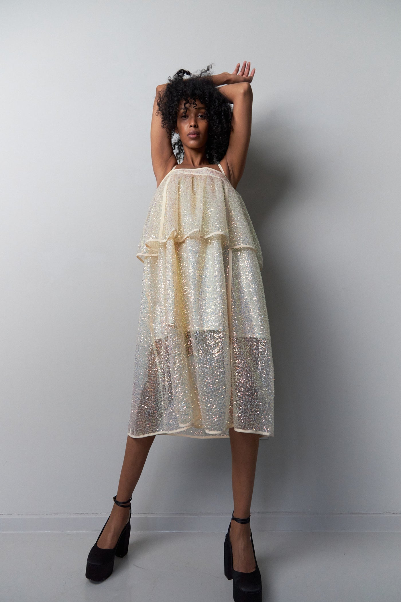 W ROTATES Becca Sequin Dress