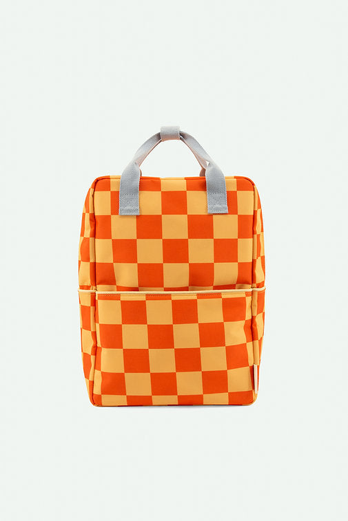 Backpack Large Farmhouse Checkerboard - Pearl Jam & Ladybird Red