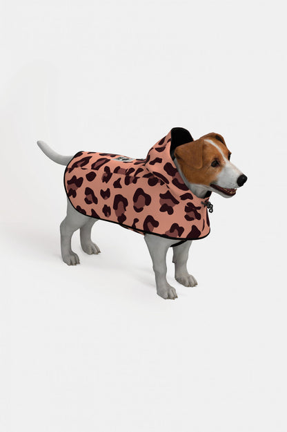 Rain Kiss Dog Rain Poncho  - Pink Panther