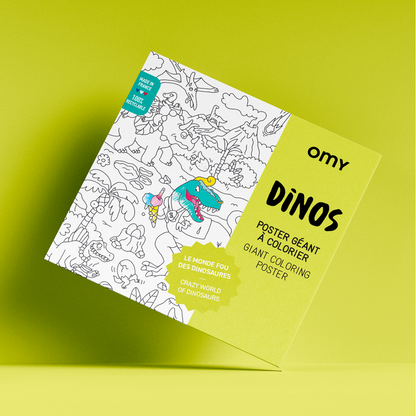 Giant Colouring Poster: Dinos