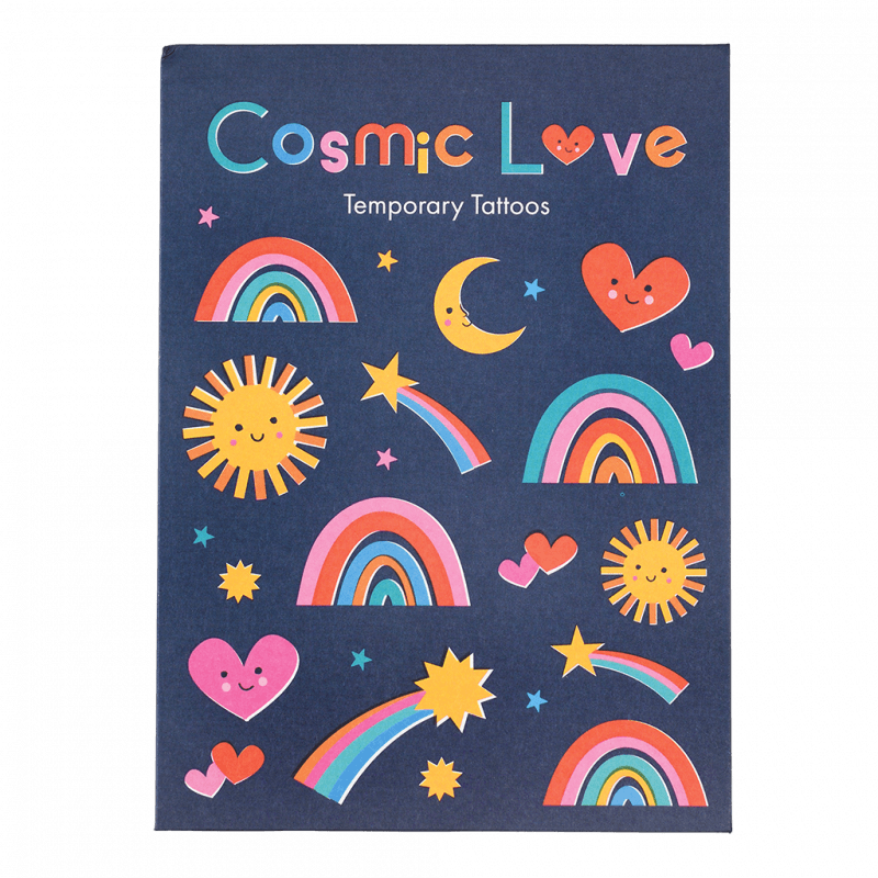 Cosmic Love - Temporary Tattoos: 2 Sheets