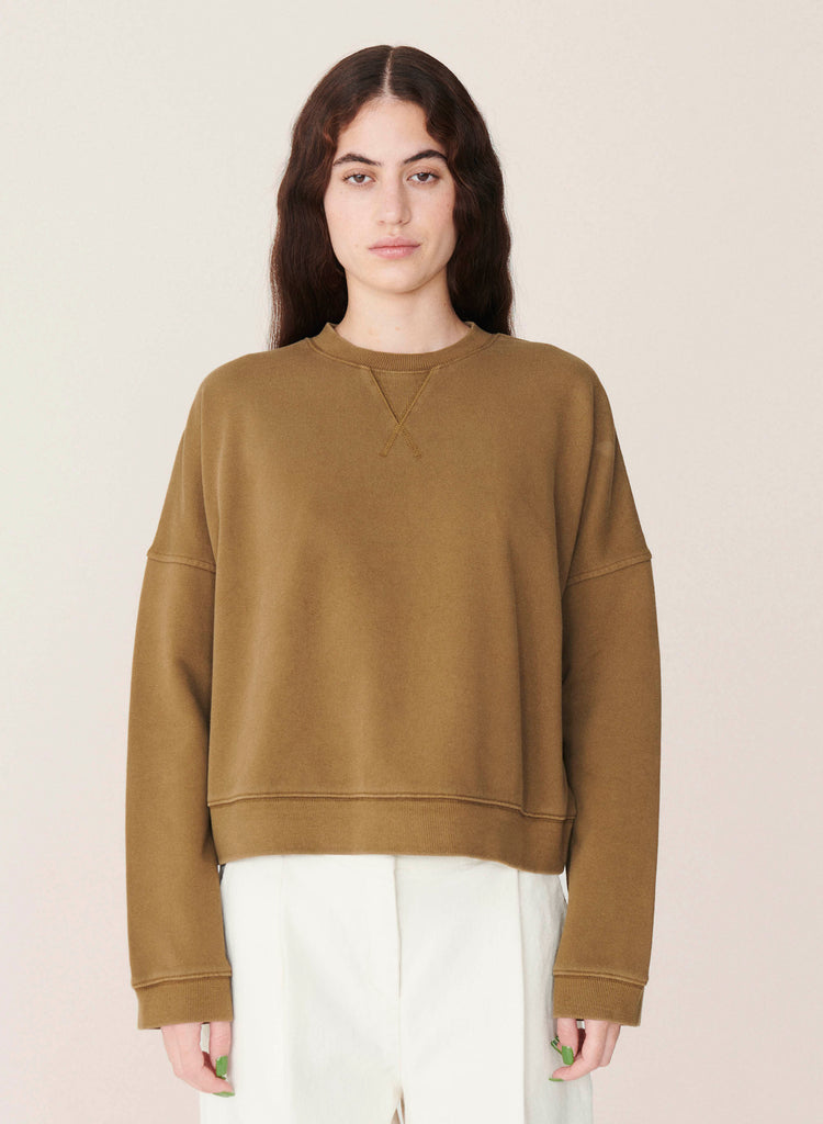 YMC Almost Grown Sweatshirt - Olive