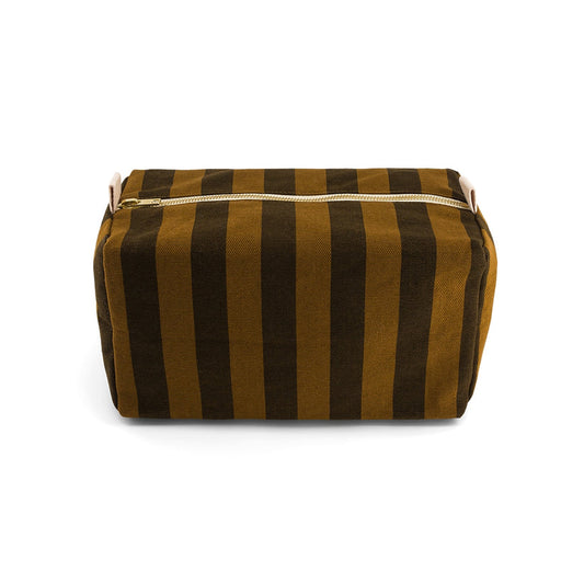 Vic Pouch Stripes Black/Cumin