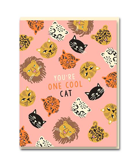 You’re One Cool Cat Greeting Card