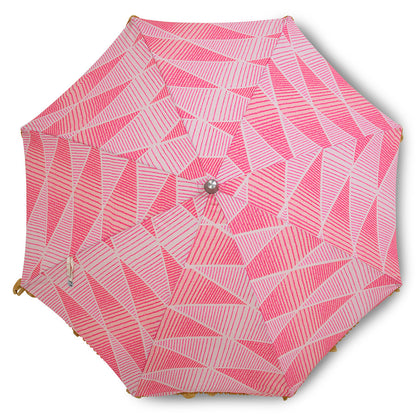 Graphic Twist Beach Umbrella