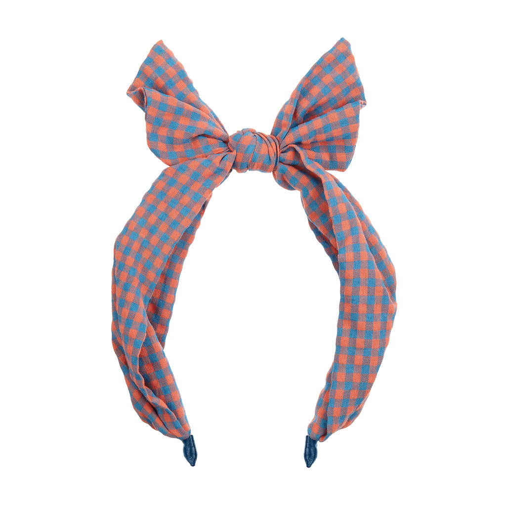 Mimi & Lula Gingham Bright Alice Band