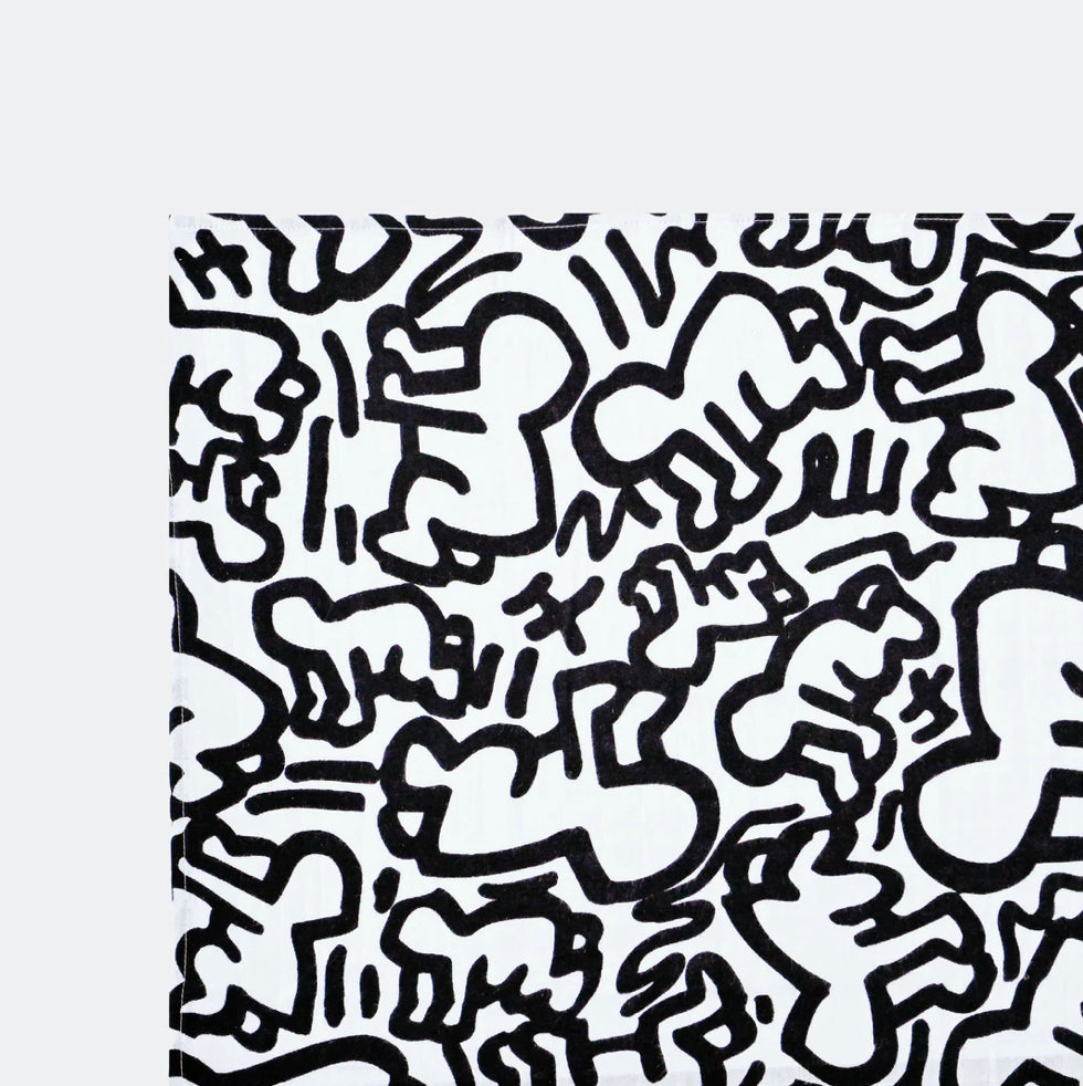 Etta Loves X Keith Haring Sensory Muslin XL