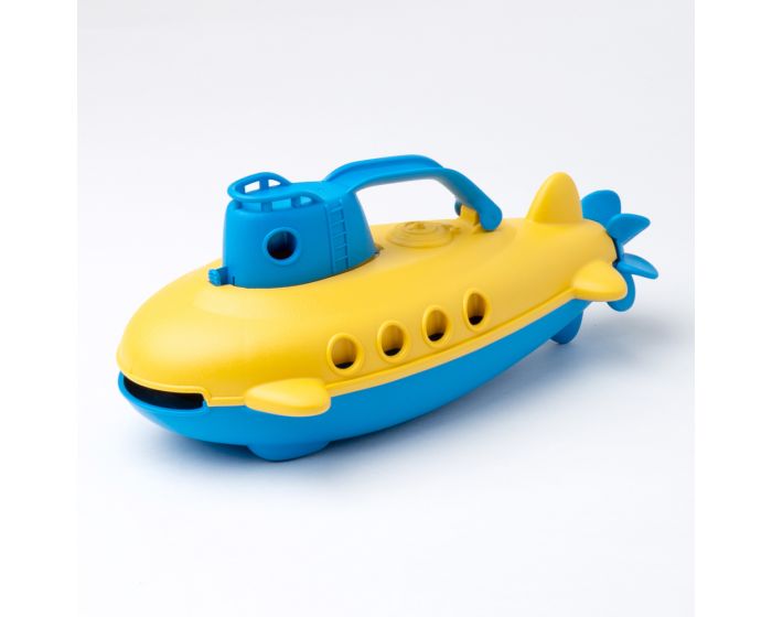 Green Toys Blue Handle Yellow Submarine