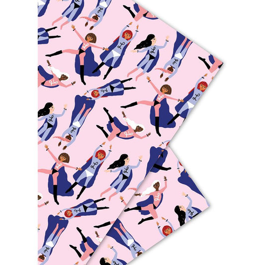 Superhero Gift Wrap Sheet