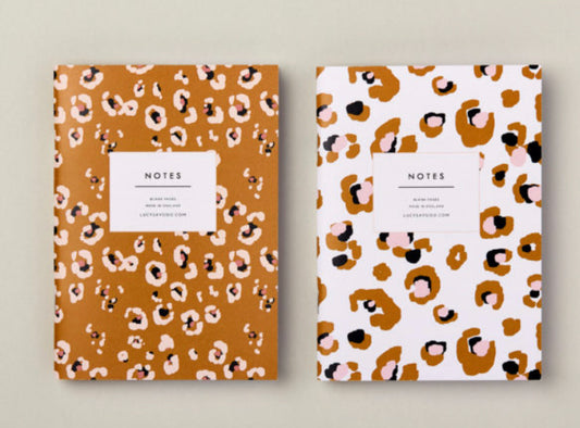 Lucy Says I Do Leopard A6 Notebook Set