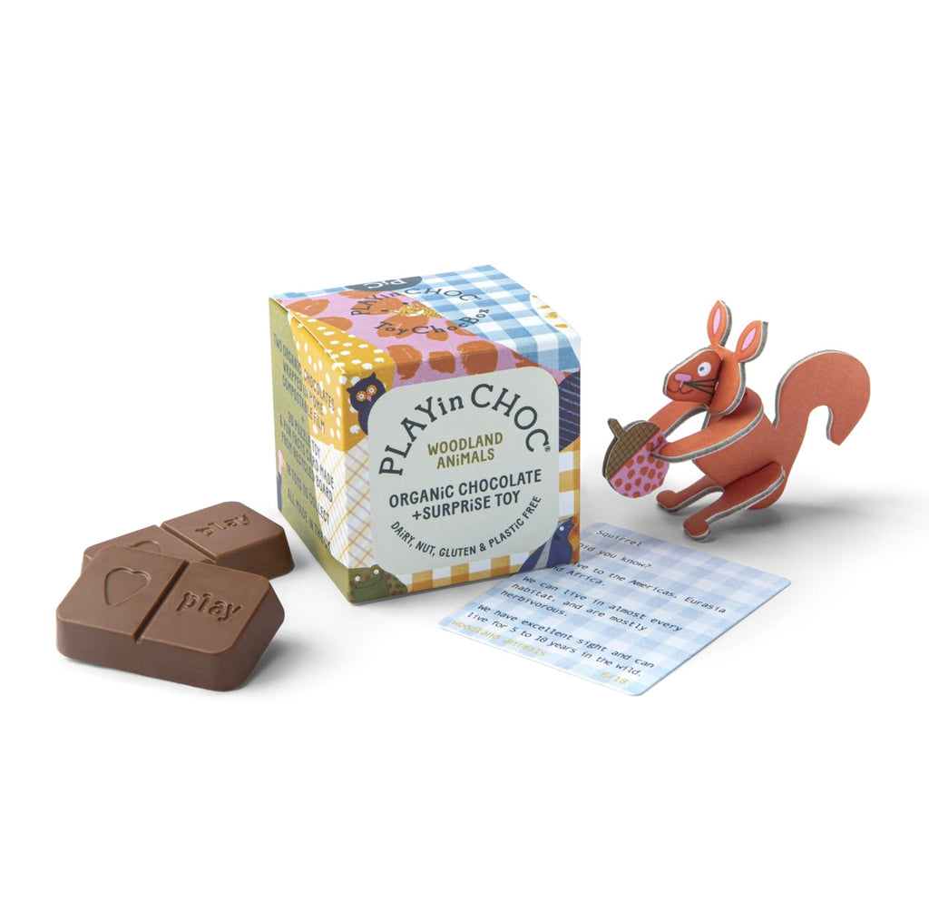 Play In Choc Organic Chocolate And Surprise