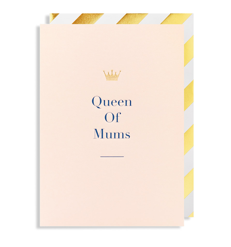 Queen Of  Mums Greeting Card