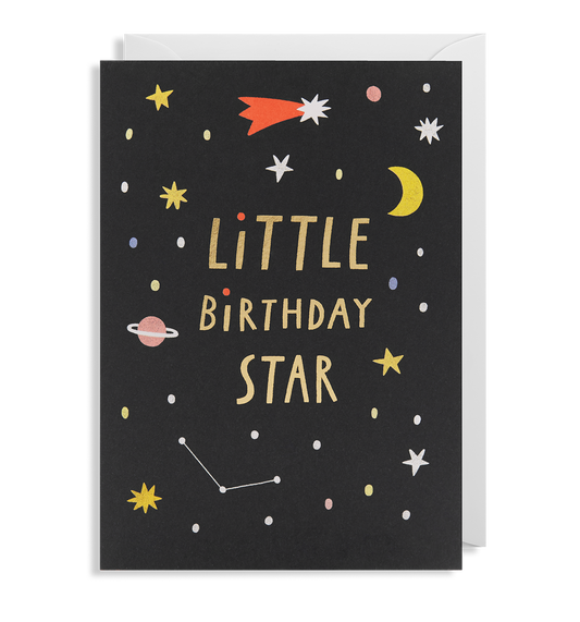 Little Birthday Star Greeting Card