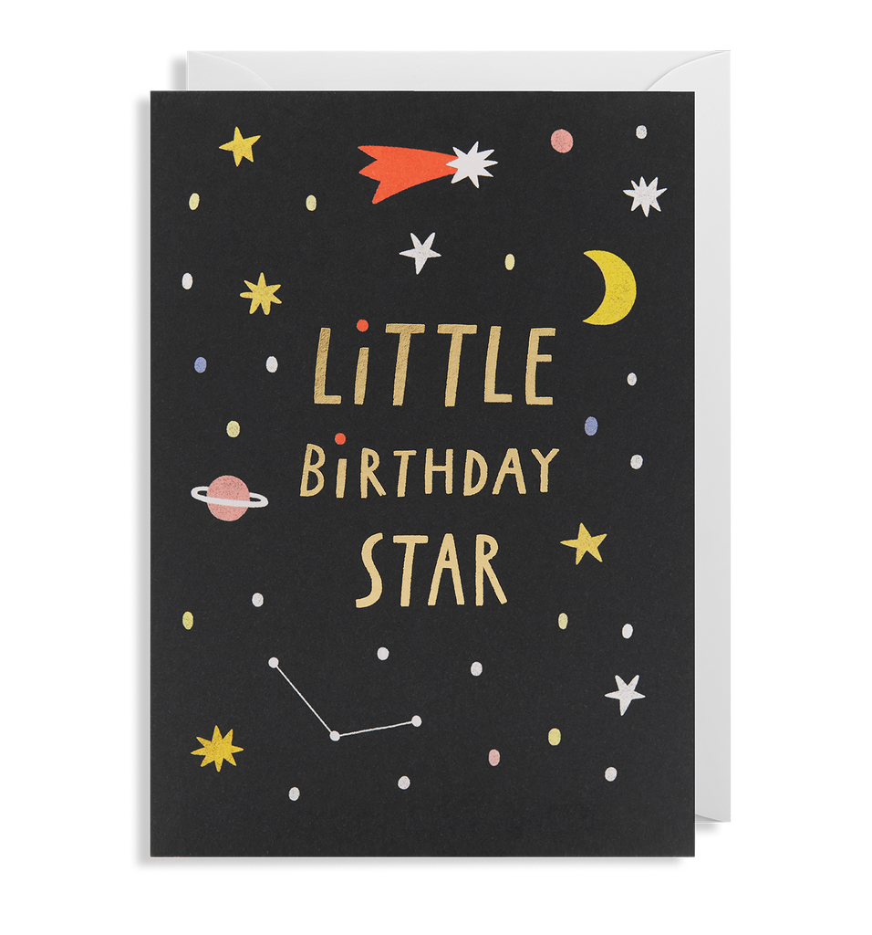 Little Birthday Star Greeting Card