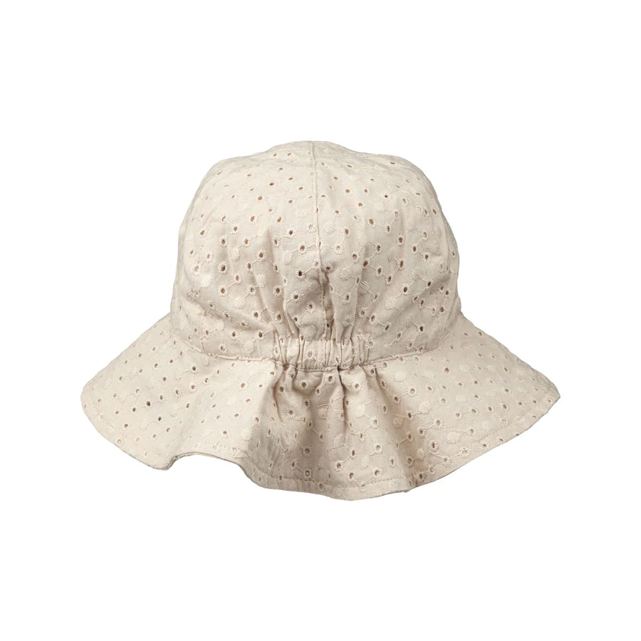 Liewood Amelia Anglaise Hat - Sandy